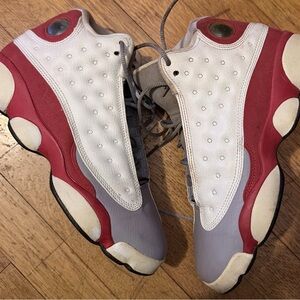 Jordan Kids Sneakers White and Red